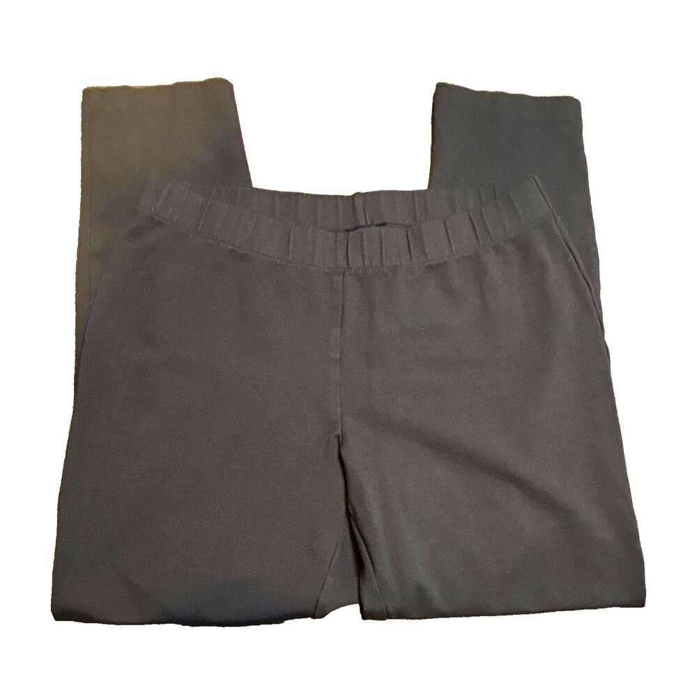 Talbots  Brown Ankle Leggings Pants Women's Medium Mid Rise Stretch